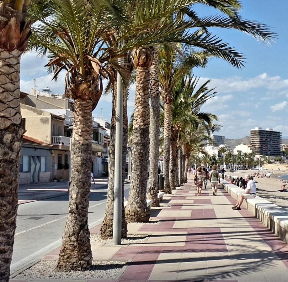 Sunny Duplex In Front Of Campello Beach El Campello Eksteriør bilde